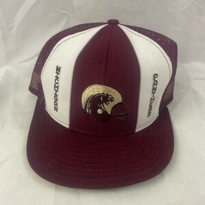 Vintage Michigan Panthers USFL Snapback Hat Cap Size Large